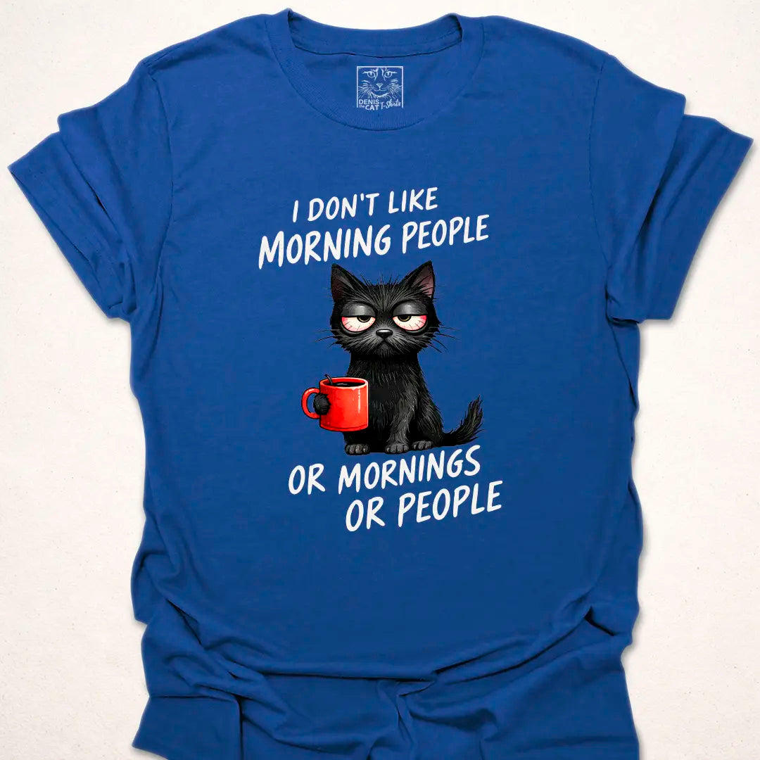 Grumpy Morning Cat