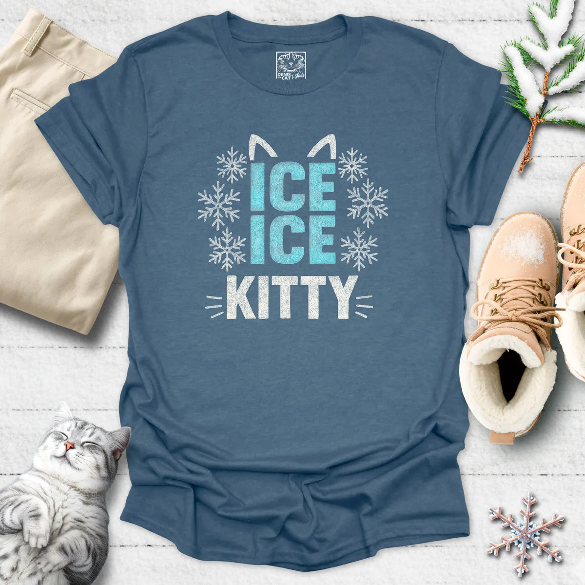 Ice Ice Kitty T-shirt