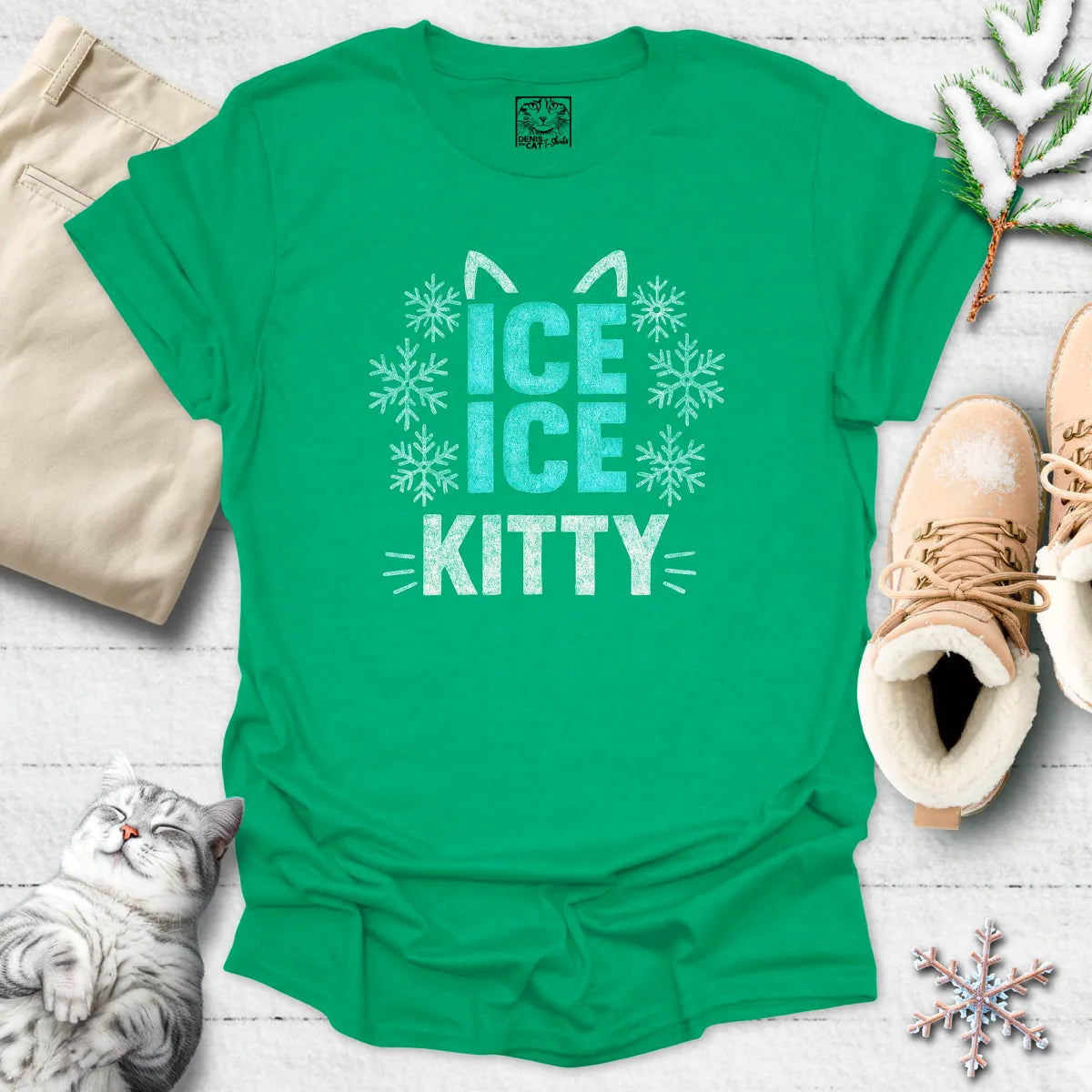 Ice Ice Kitty T-shirt