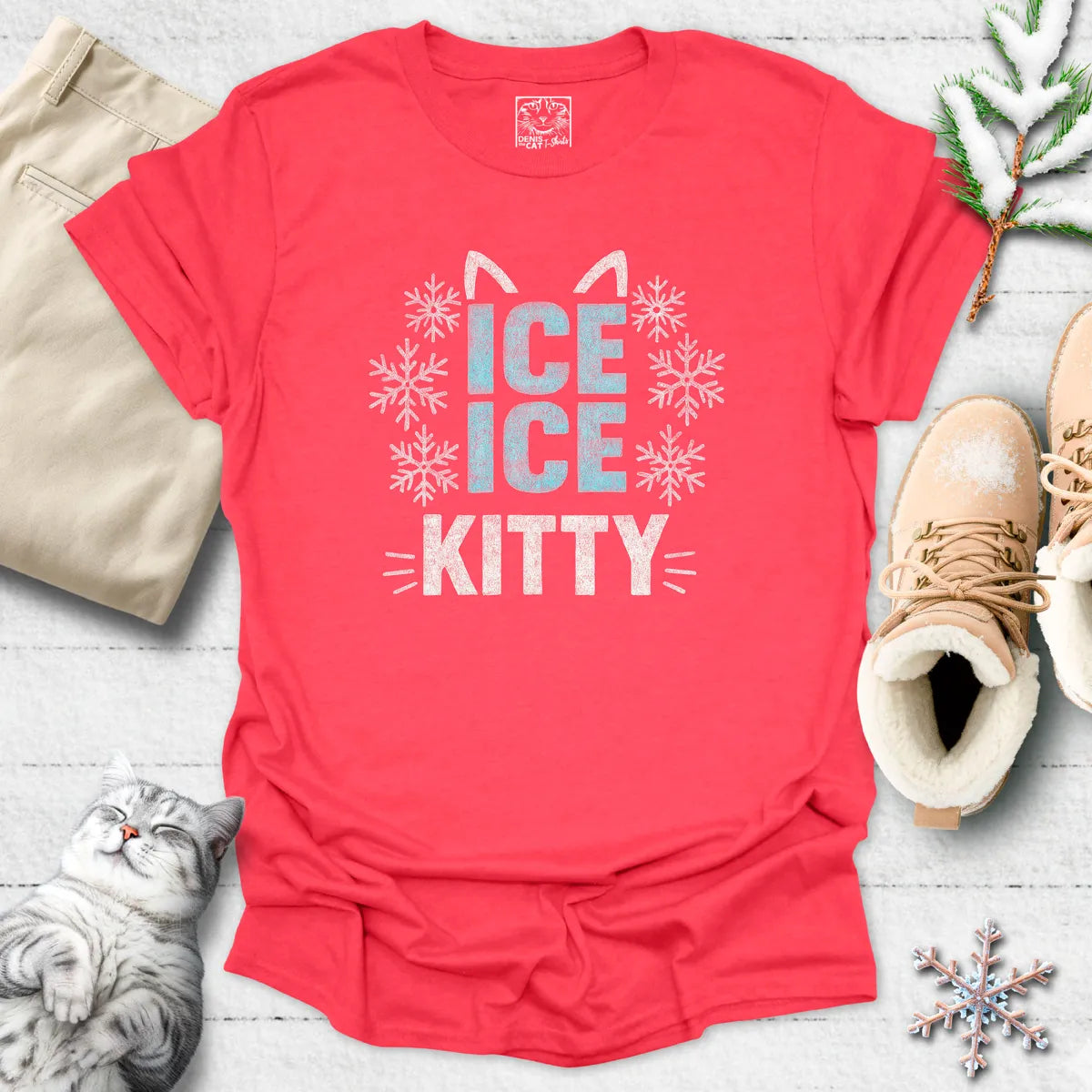 Ice Ice Kitty T-shirt