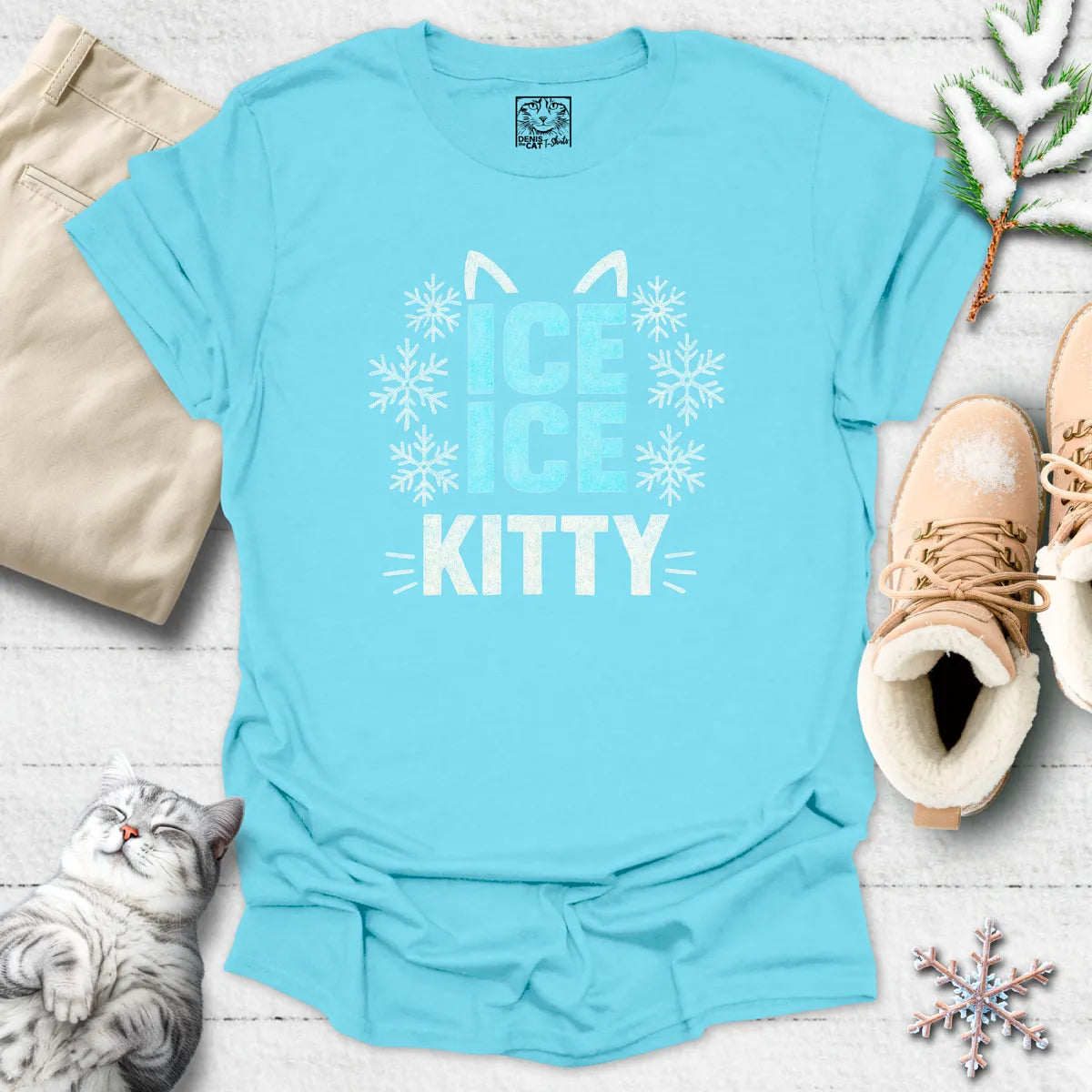 Ice Ice Kitty T-shirt