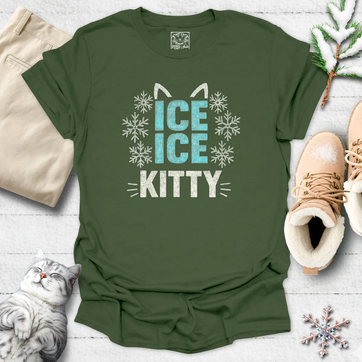 Ice Ice Kitty T-shirt