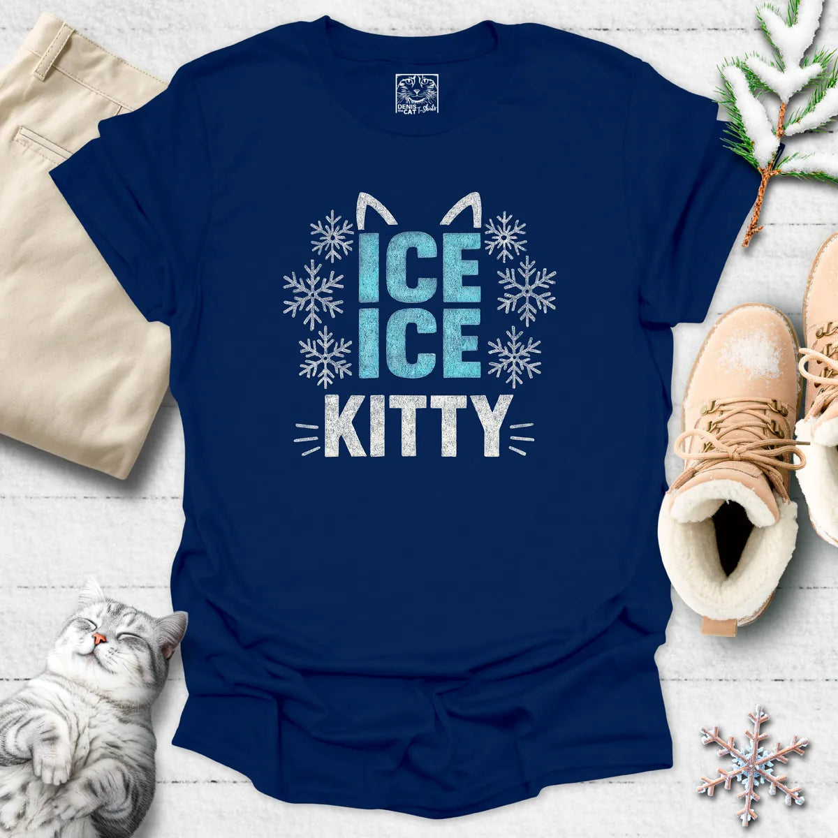 Ice Ice Kitty T-shirt