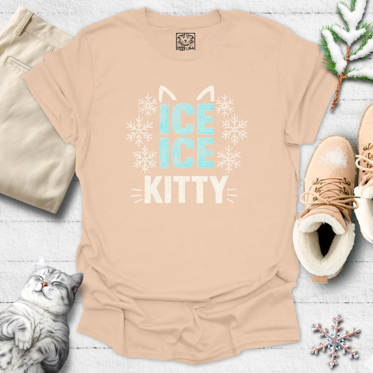Ice Ice Kitty T-shirt