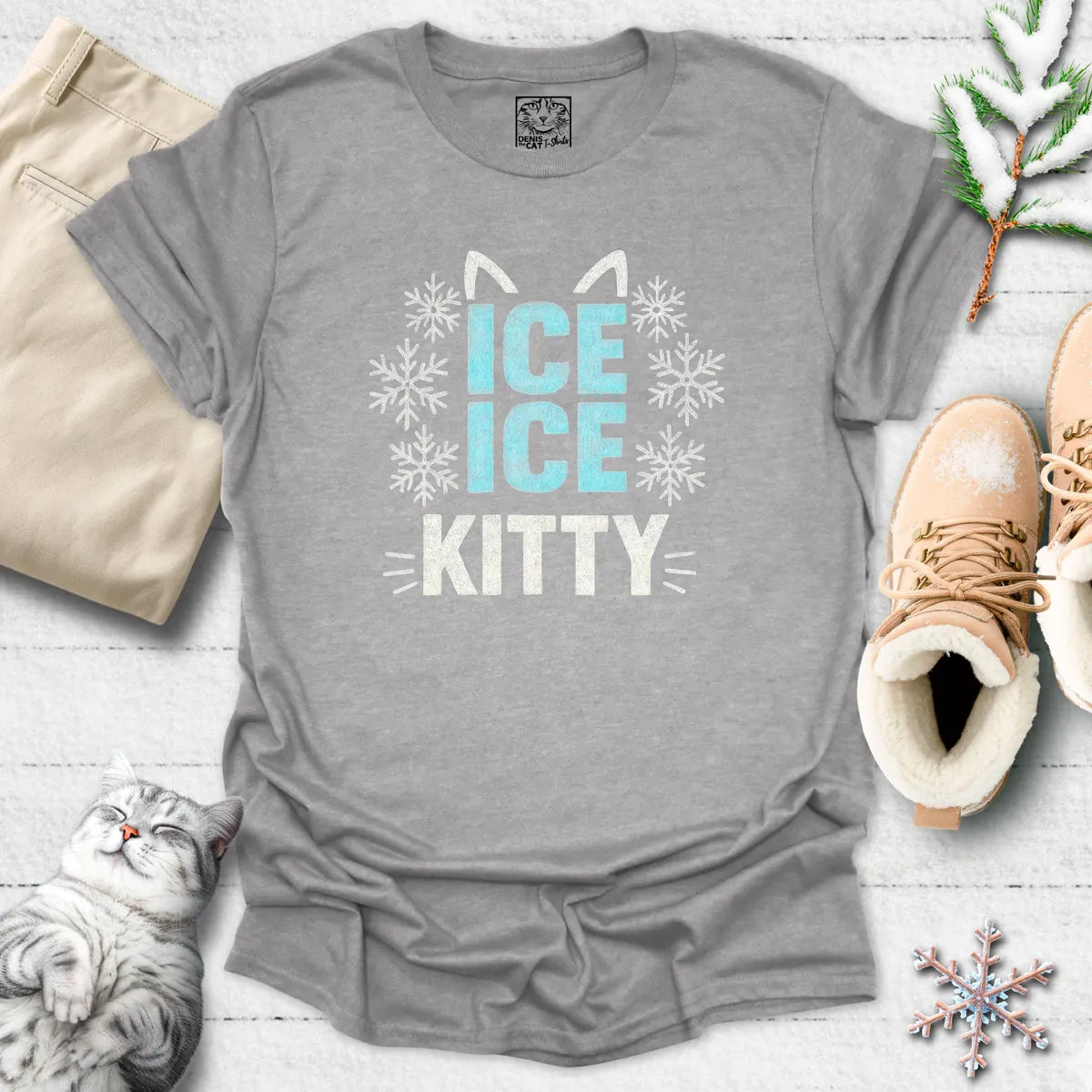 Ice Ice Kitty T-shirt