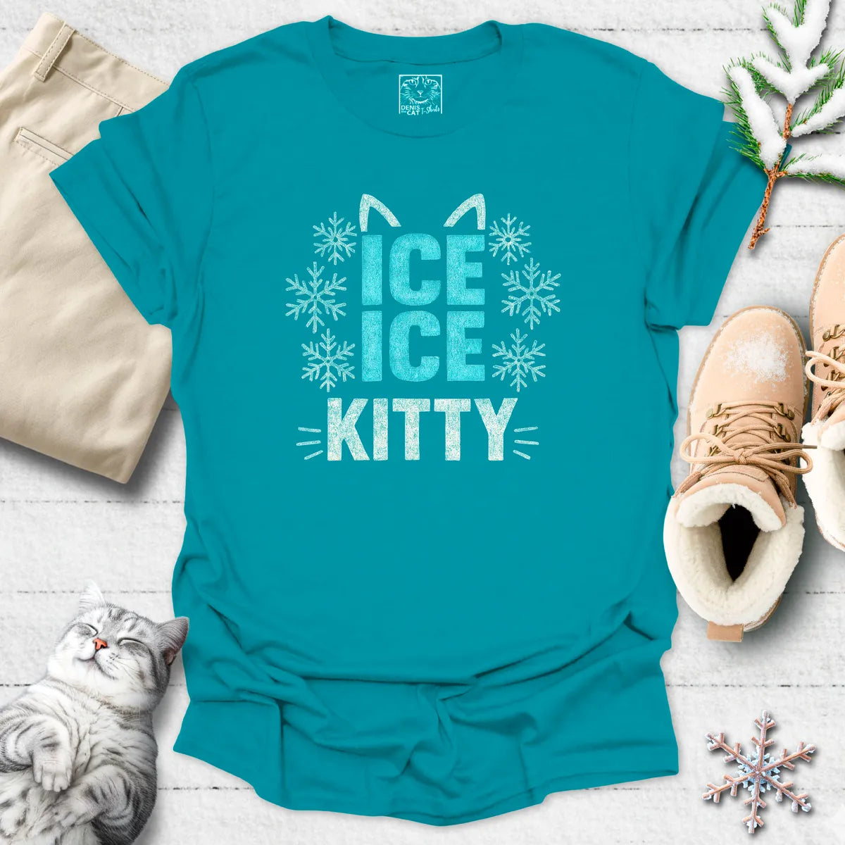 Ice Ice Kitty T-shirt