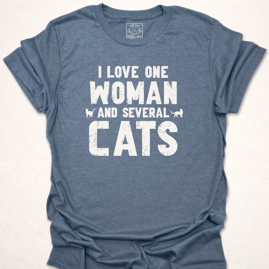 One Woman Several Cats