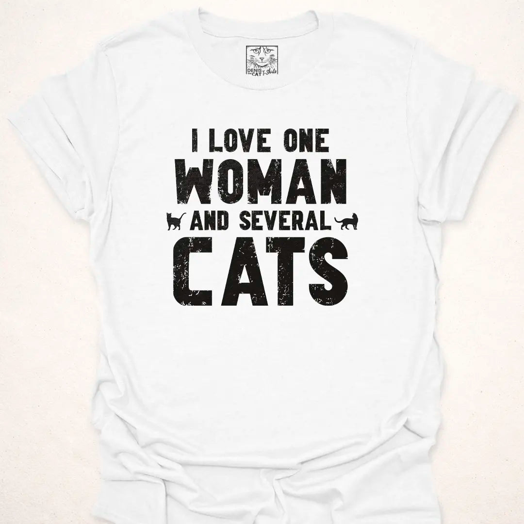 One Woman Several Cats