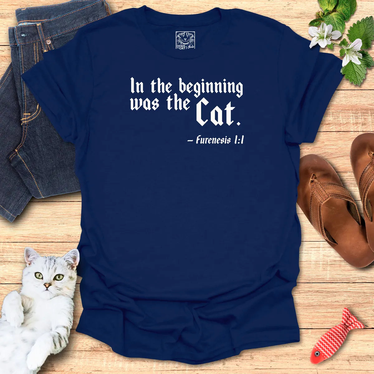 In the beginning was the cat