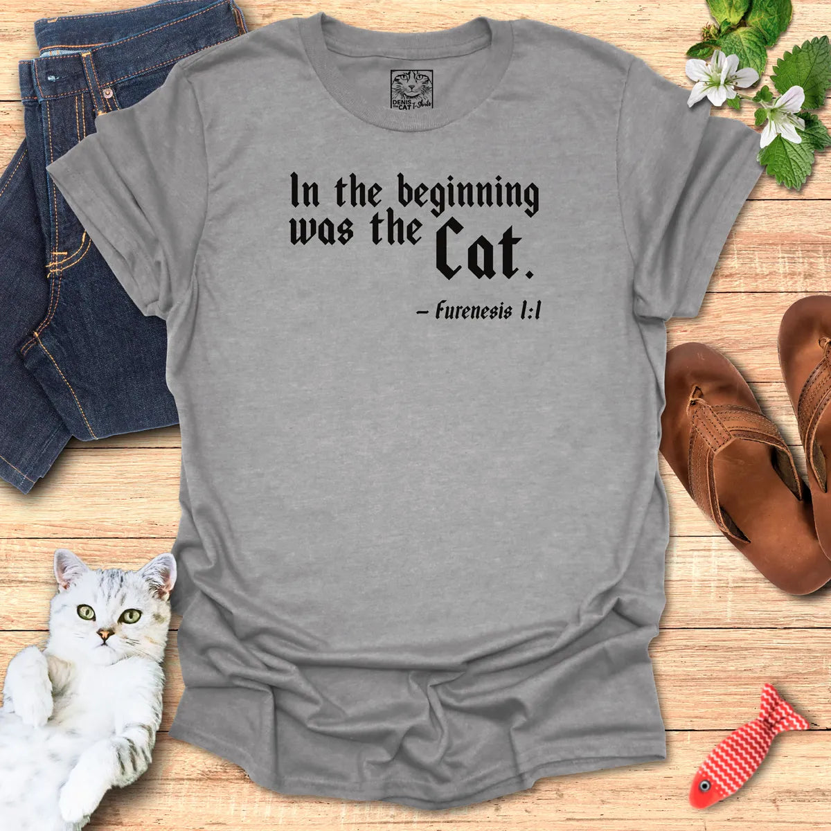 In the beginning was the cat