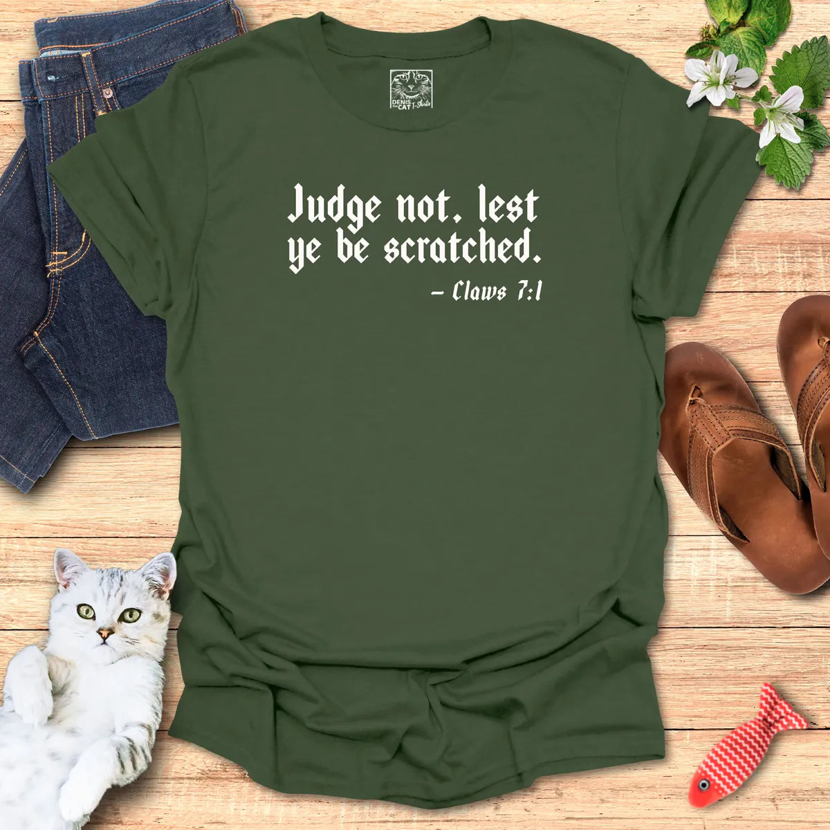 Judge not, lest ye be scratched