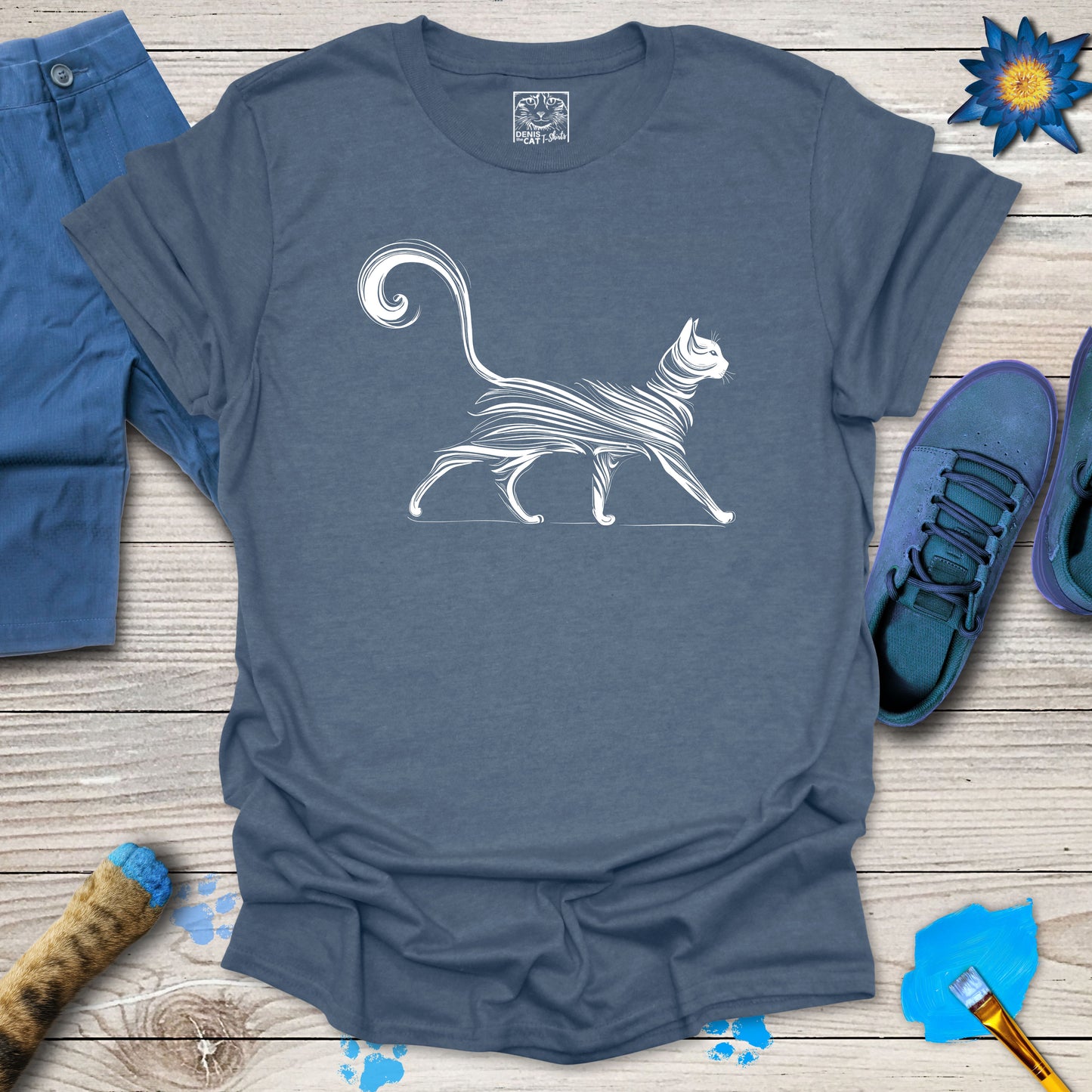 Lined Cat