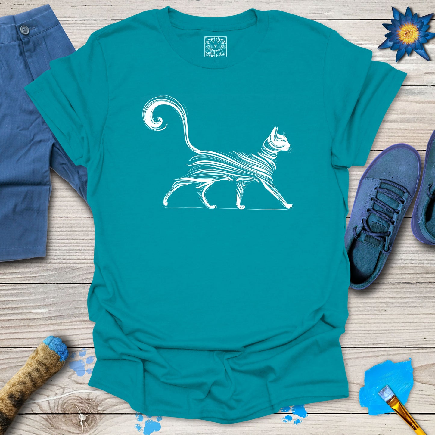 Lined Cat
