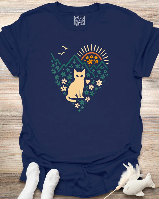 Mountain Sunrise Cat