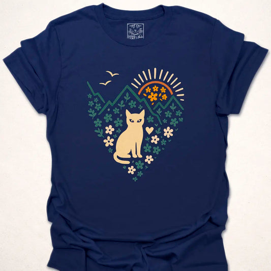 Mountain Sunrise Cat