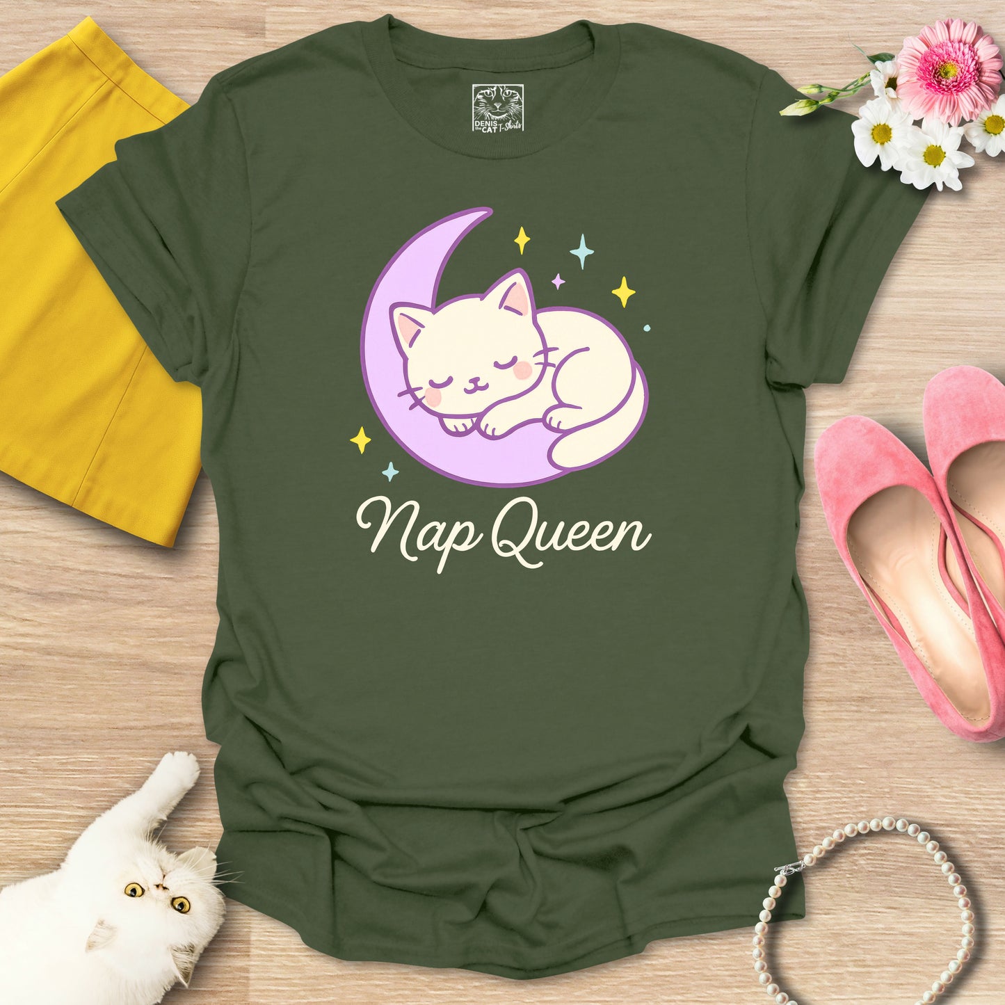 Nap Queen Kawaii Cat