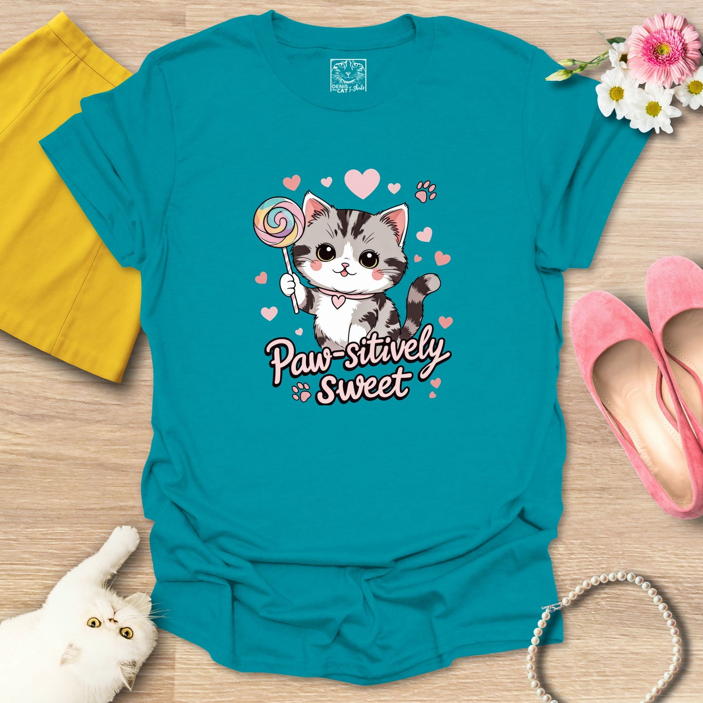 Paw-sitively Sweet Cat