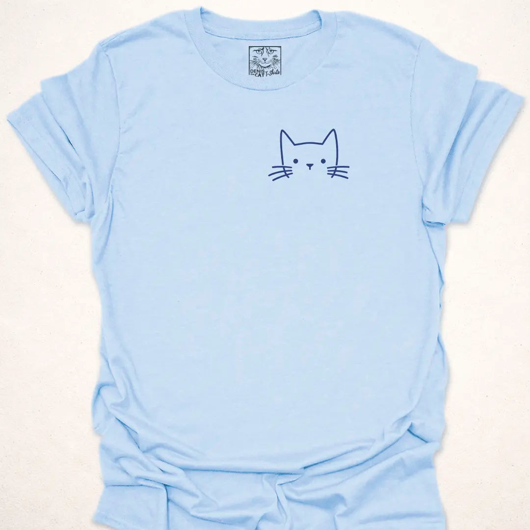 Simple Cat Face Line