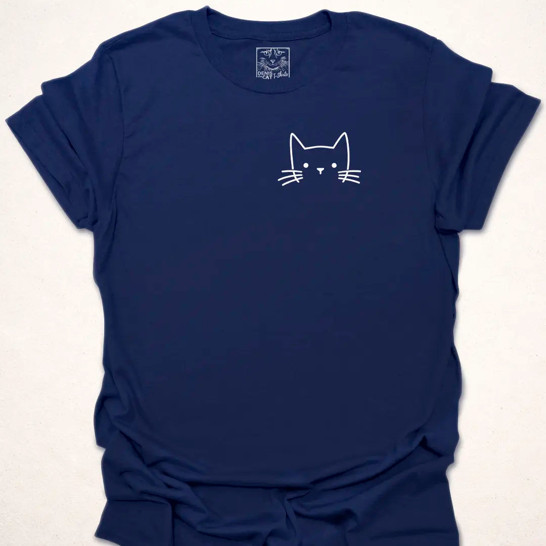 Simple Cat Face Line