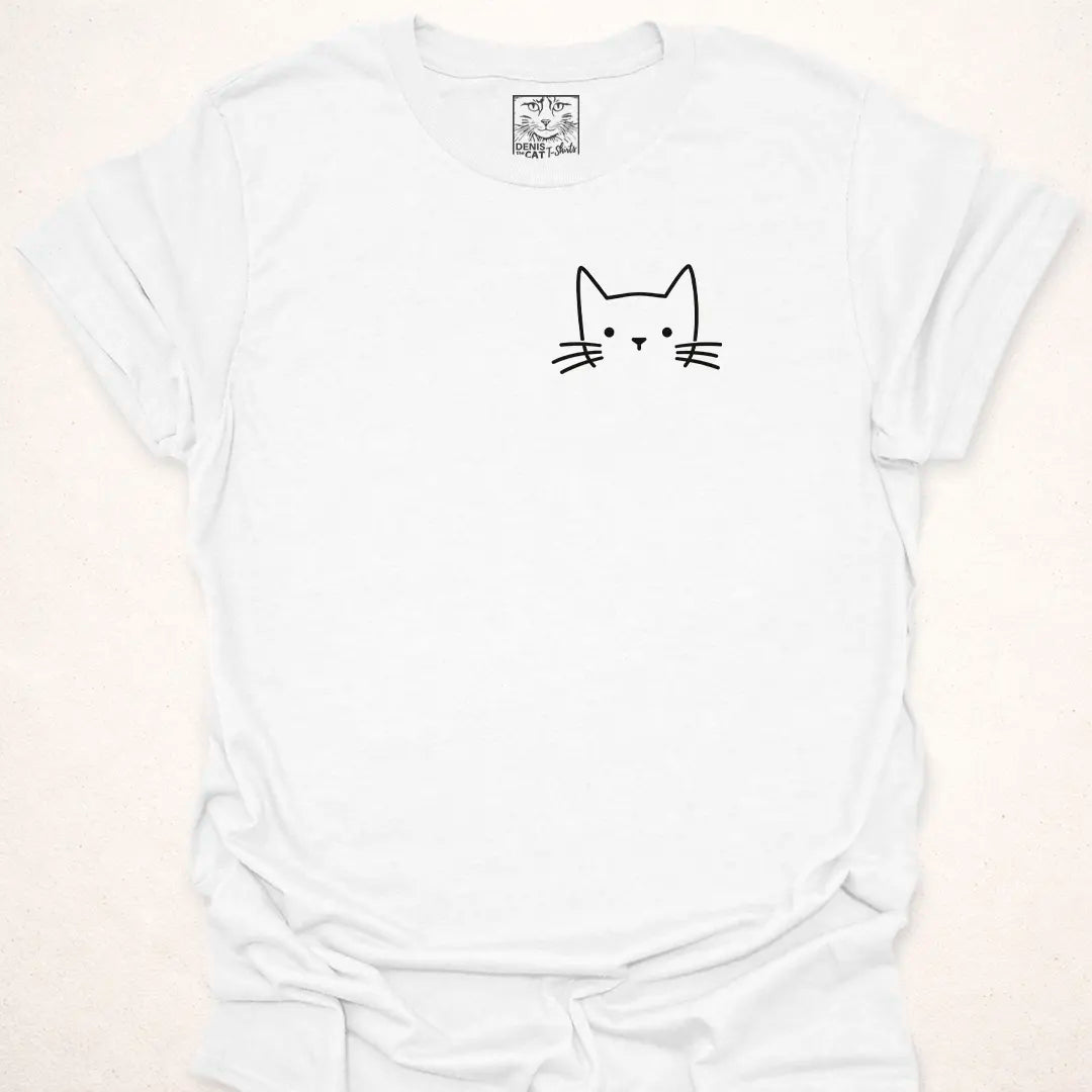 Simple Cat Face Line