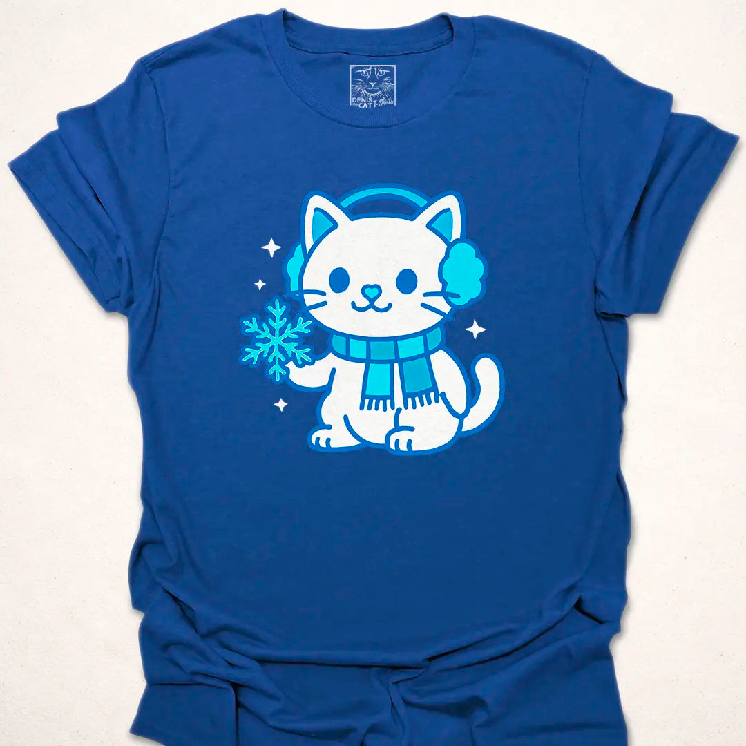 Snowflake Snuggles Cat