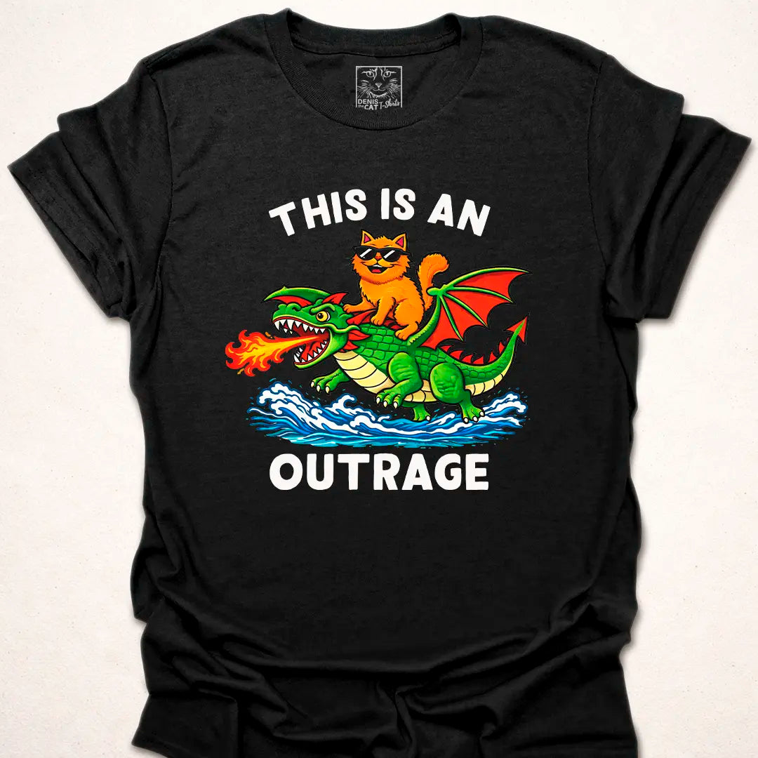 Cat Riding Dragon Outrage