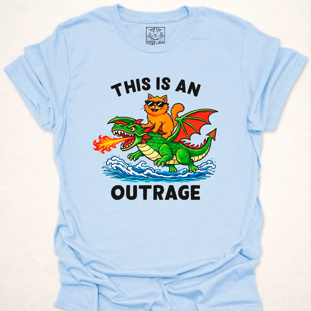 Cat Riding Dragon Outrage