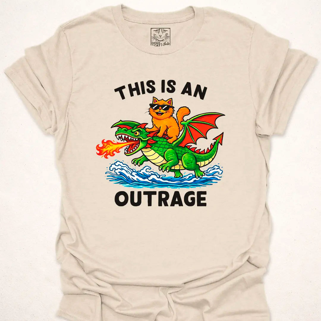 Cat Riding Dragon Outrage