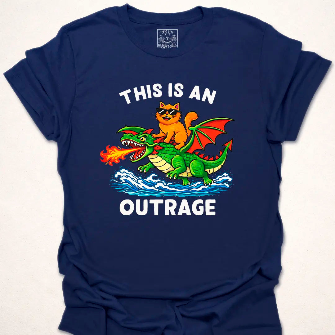 Cat Riding Dragon Outrage