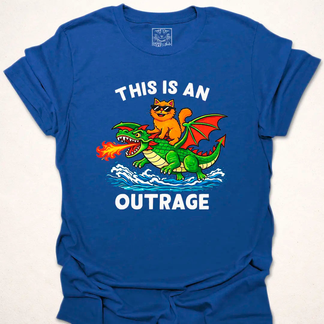 Cat Riding Dragon Outrage