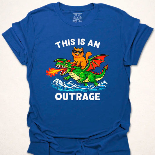 Cat Riding Dragon Outrage