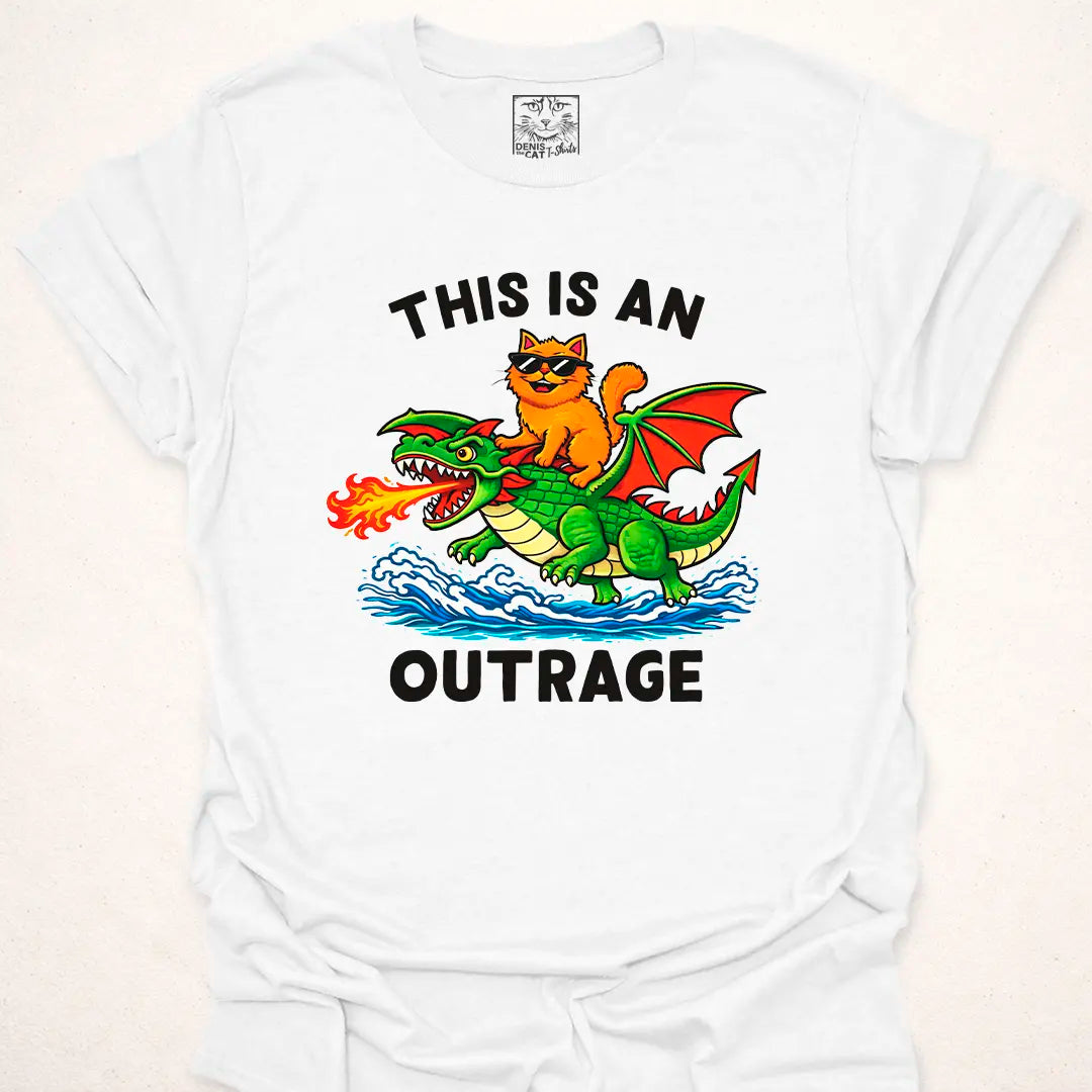 Cat Riding Dragon Outrage