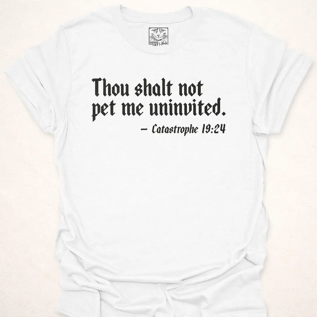 Thou shalt not pet me uninvited