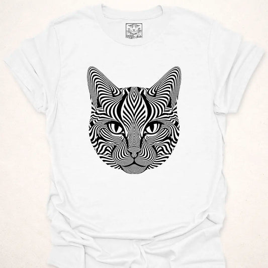 Trippy Stripe Cat
